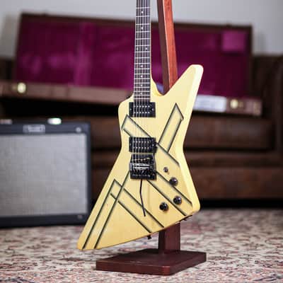 Gibson Explorer Designer Series 1985 | White Blue Stripes image 1