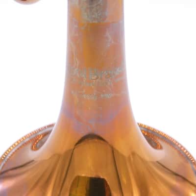 Carol Brass Custom Bronze 4440L-PSM Trumpet in Amber Lacquer image 4