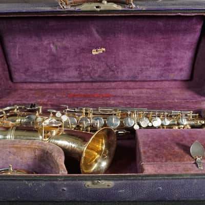 Vintage York Alto Saxophone w/ Case – Project Horn – Needs Repair image 12