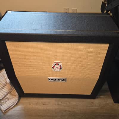 Unused Orange PPC412 240-Watt angled 4x12" Guitar Cabinet2026/ Black image 1