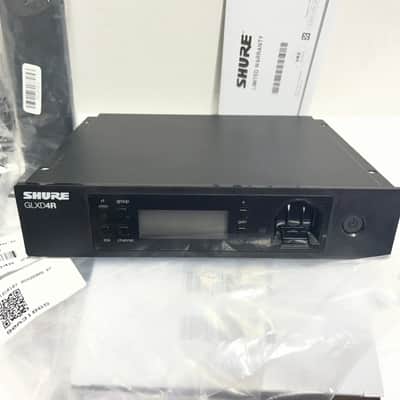 Shure GLXD4R Z2 GLXD14R Wireless Rackmountable Rack Ear Mount Receiver w PS43US Power Supply for GLXD GLXD1 GLX-D GLXD4=-Z2 Vocal Mic Guitar Instrument Advanced Digital Wireless Systems Band 2400-2483.5MHz for GLXD24R GLXD14 SM58 B58 Beta 58 B87A Open Box image 8
