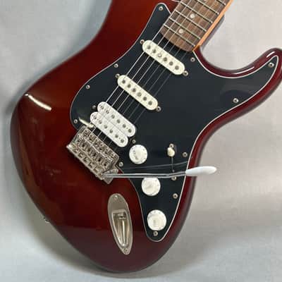 Squier Classic Vibe '70s Stratocaster HSS Electric Guitar - Walnut image 2