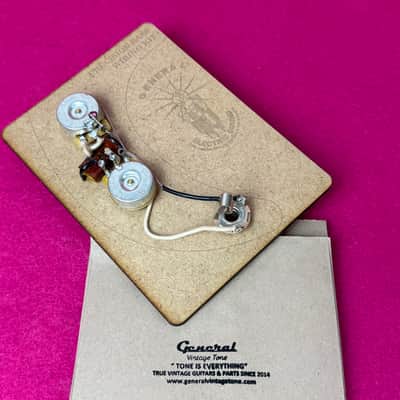 General Vintage Tone 50’s Prewired Harness Electronics for Precision Bass ®️ Phone book capacitor - 50’s Wiring image 8