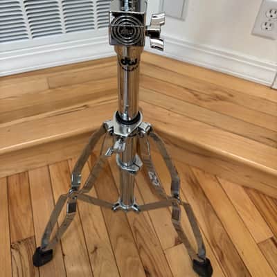 DW DWCP9700 9000 Series Heavy Duty Double-braced Straight/Boom Cymbal Stand 2010s - Chrome image 3