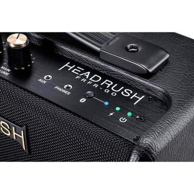 HeadRush FRFR-GO 2x3 30W Powered Speaker Cabinet With Rechargeable Battery and Bluetooth Regular Black image 7