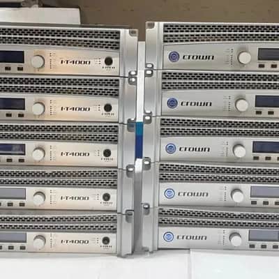 Crown I-Tech 4000 Professional 2-Channel Power Amplifier (LOT OF 4) THS image 5