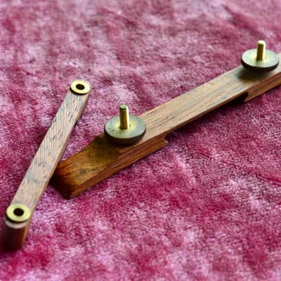 Vintage 1950's Gibson Rosewood Archtop Bridge and Base - L-5ces, Super 400, Es-175 1960's image 7