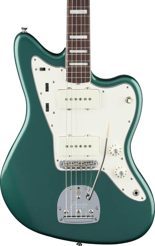 Fender American Vintage II 1966 Jazzmaster Electric Guitar, Rosewood Fingerboard, Sherwood Green Metallic image 1