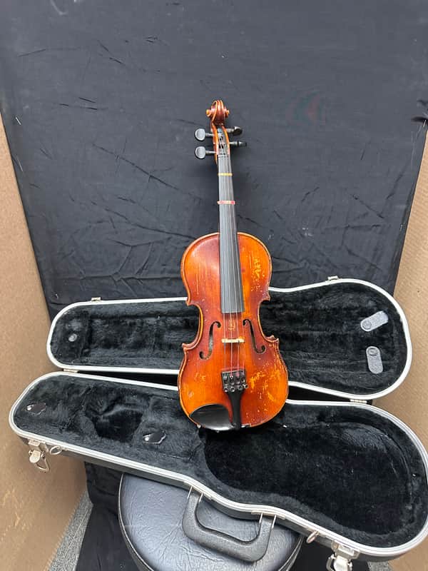 Vintage John Juzek 1/2 Violin Made In Germany - Prague image 1