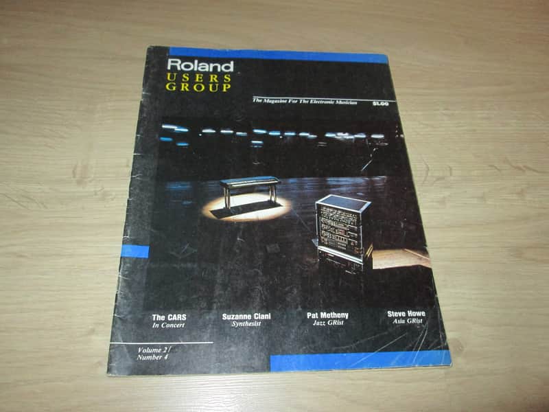 Roland Users Group Magazine Volume 2 / Number 4 (TR-909) 1984 - Synthesizer Brochure image 1