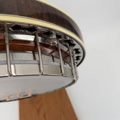 1983 Stelling Sunflower Archtop 5-String Banjo, Raised Head, San Diego image 10