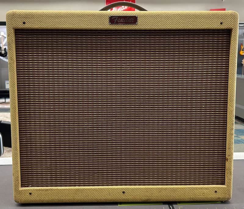 Used Fender Blues Deville 2x12 Tube Combo - Tweed image 1
