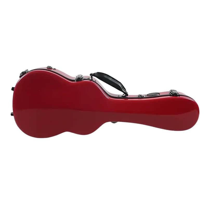 Vosta Red Archtop Fiberglass Tenor Ukulele Hardshell Case image 1