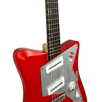 UMA Guitars Jetson 2 Tangerine finish, NEW (Authorized Dealer) image 5