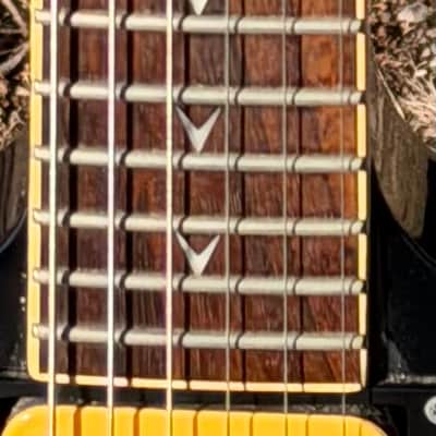 2011 Dean Dimebag Darrell Signature Showdown ML W/OHSC Black Dime Pantera Shadow image 4