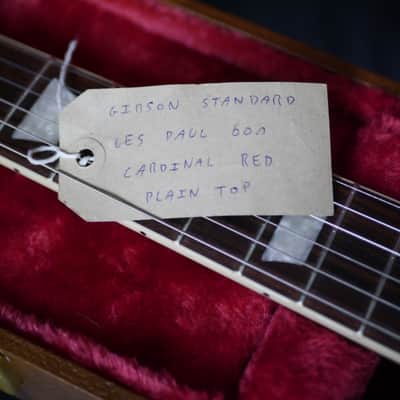Gibson Les Paul Standard '60s Plain Top 2023 - Cardinal Red image 9