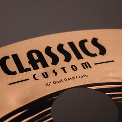 Meinl 16" Classics Custom Dual Series Trash Crash image 3