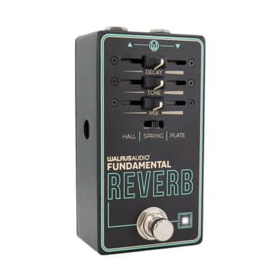 Walrus Audio Fundamental Reverb 2023 - Present - Black / Teal image 3