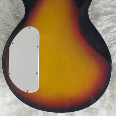 Castilla Les Paul Style Electric Guitar Sunburst with Case – Good Condition image 6