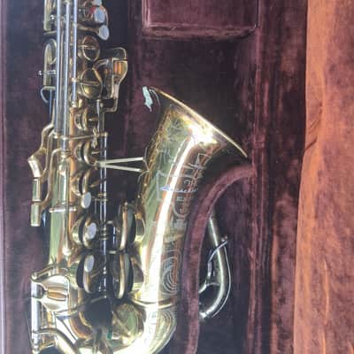 Buescher 400 top hat and cane alto saxophone 1955 - Lacquer image 20