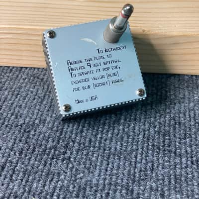 Dan Armstrong Blue Clipper Fuzz owned by Walter Becker of Steely Dan image 3