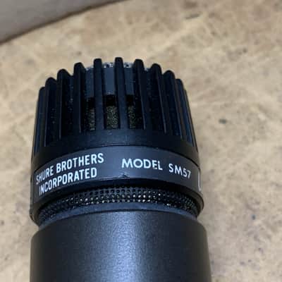 SHURE SM57 UNIDYNE III MICROPHONE/ORIGINAL USA- VINTAGE! CLASSIC! MAKE OFFER!! image 8