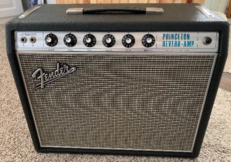 Jimi Hendrix Owned & Used 1968 Fender Princeton Reverb image 1