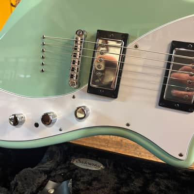 Fender Meteora HH Surf Green 2018 image 4