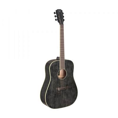 James Neligan YAK-D Yakisugi Series Dreadnought Solid Mahogany Top 6-String Acoustic Guitar image 3