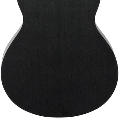 Washburn Apprentice G Mini5 Acoustic Guitar (with Gig Bag), Black Matte image 6