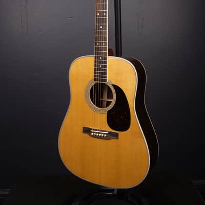 Martin D-35 Standard Dreadnought Acoustic Guitar Natural w/Case image 5