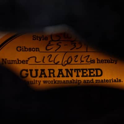 Gibson ES-339 Semi-Hollow Electric Guitar - Transparent Ebony with Hardshell Case image 16