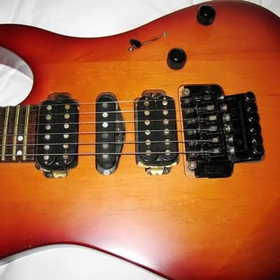 Yamaha RGX 621D Used Antique Sunburst Satin image 3