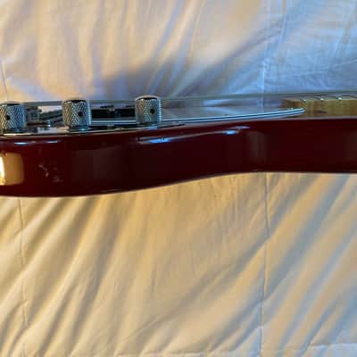 1988 Erine Ball Music Man Stingray Bass 1988 - Translucent Red - 4-Bolt, 2-Band EQ (with Extras!) image 13