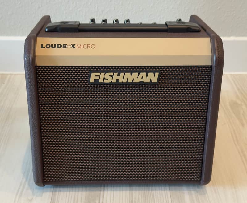 Fishman Loudbox Micro 2-Channel Acoustic Guitar Combo + (2) 10' Cables image 1