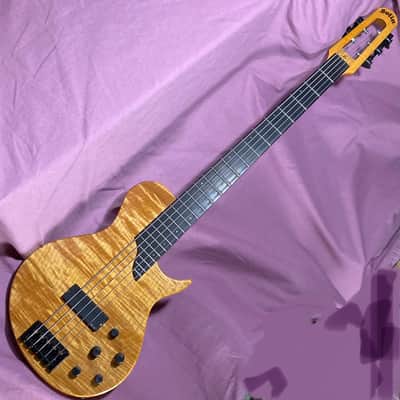 RARE Bolin NS Design NS-5 Bass sn:0127 Ned Steinberger VIDEO DEMO *FACTORY HARD SHELL CASE EXCELLENT image 2