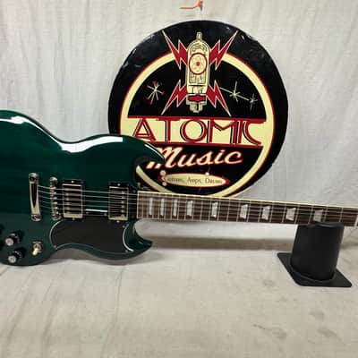 Gibson SG6100TLNH1 SG Standard '61 1961 Reissue Guitar with Case 2024 - Translucent Teal image 3