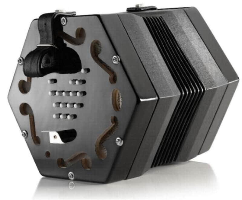 NEW Black Concertina Connection Jack English Concertina Baritone 30 Button G2-C5 image 1