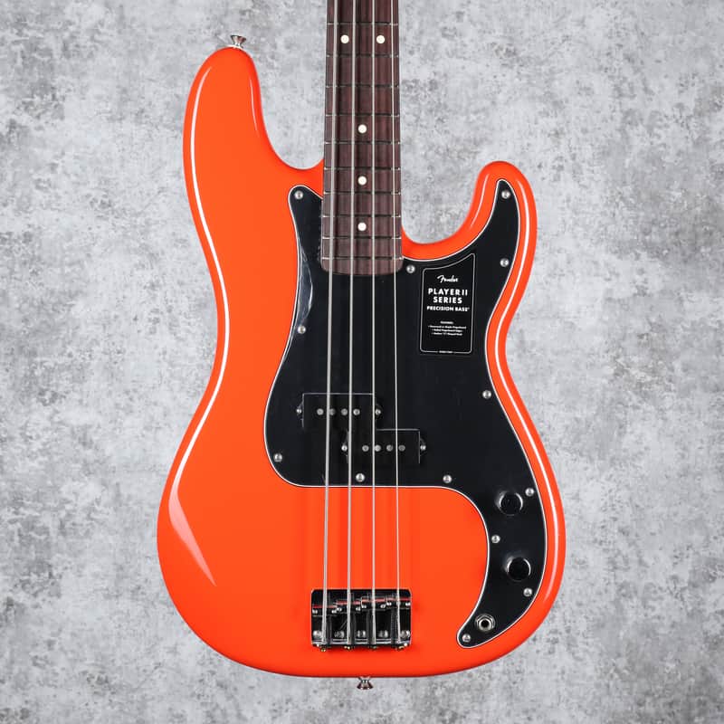 Fender Player II Precision Bass Coral Red 2024 image 1