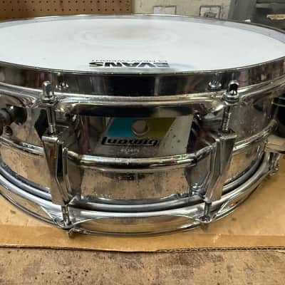 Ludwig 1970s 5x14 Supraphonic Snare Drum 1970s - Chrome image 1