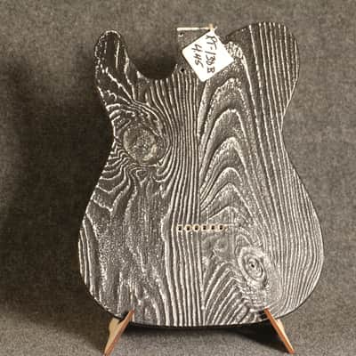 Coop Telecaster Rustic Pine Replacement Body RT138B Black Nitro-Cellulose image 2
