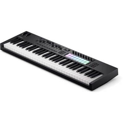 NOVATION LAUNCHKEY-61-MK4 Mk4 - Clavier maitre 61 touches, 16 pads, 8 encodeurs, 9 faders, écran OLED image 4