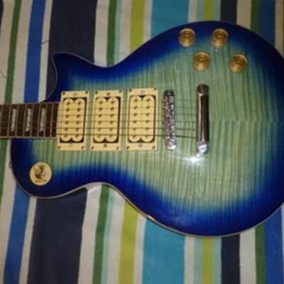 Firefly 3 Pickup Classic Series Les Paul Style 2021 - Blue Burst image 1