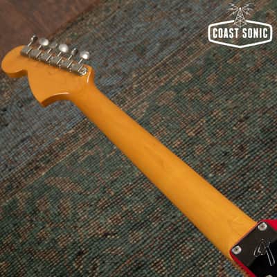 2010 Fender '69 Mustang Reissue Made in Japan - Red w/ Matching Headstock image 14