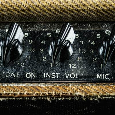 1953 Fender Deluxe 5C3 Wide Panel 10-Watt 1x12 tweed image 9