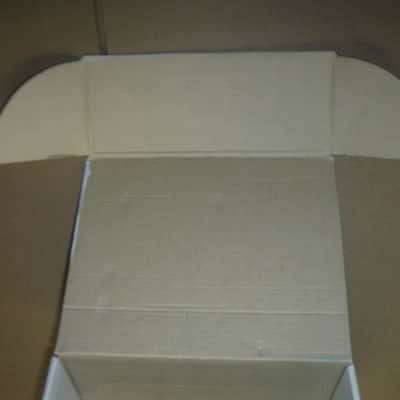 litely handled TC Electronic EMPTY Cardboard Box + original User's Manual & sticker for NDR-1 Nova Drive OD & Distortion (NO: pedal, adapter) late 2000s-early 2010s (part of 2 outer sides of BOX were spray painted white to cover water stains) image 18