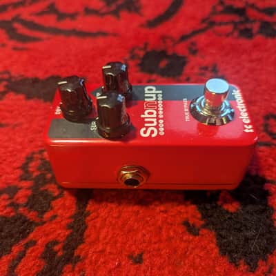 TC Electronic Sub N' Up Mini Octaver 2017 - Present - Red image 4