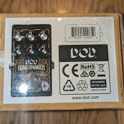 DOD Boneshaker Signature Designer Distortion 2010s - Black/Graphic image 2
