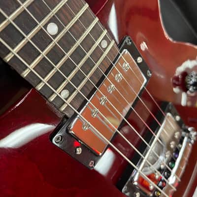 Gibson Les Paul Studio Double Cut 1997 - Wine Red With OHSC Case image 9