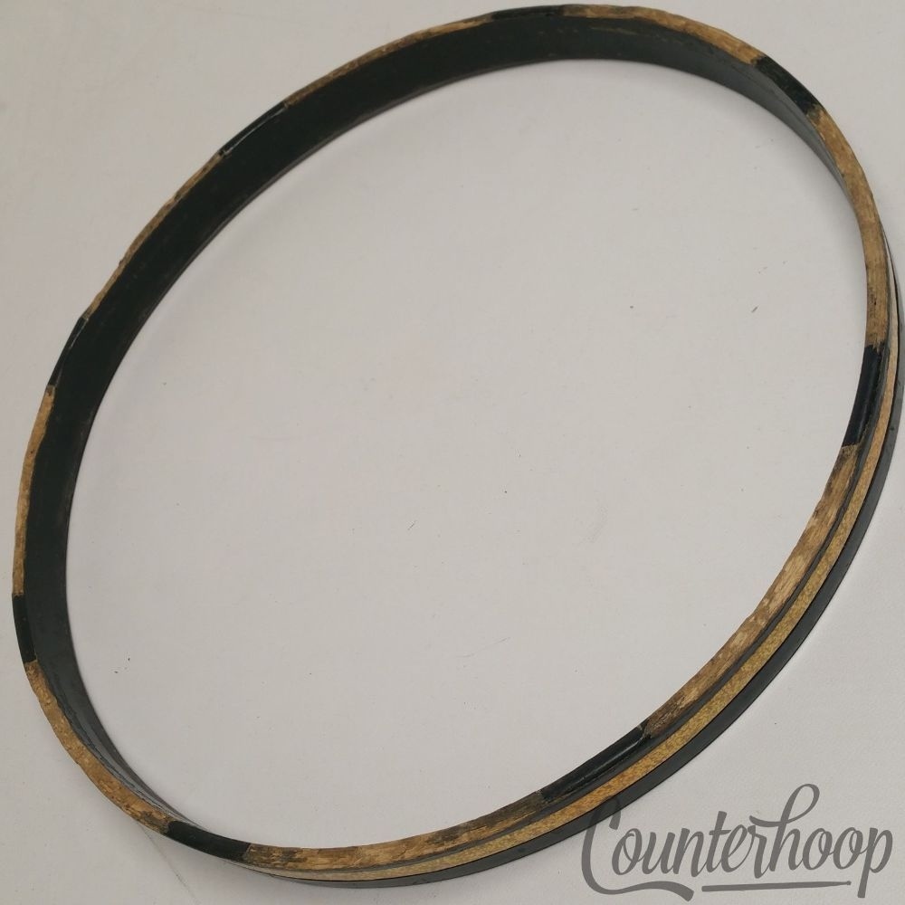 Slingerland 15"1-Ply Gold Sparkle Maple Wood Hoop/Rim Snare/Tom Drum 60s Batter — main photograph